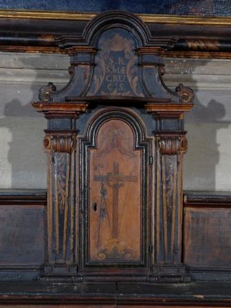 tabernacolo - a tempietto di Caniana, Giovan Battista (cerchia) (seconda metà Sec. XVIII)