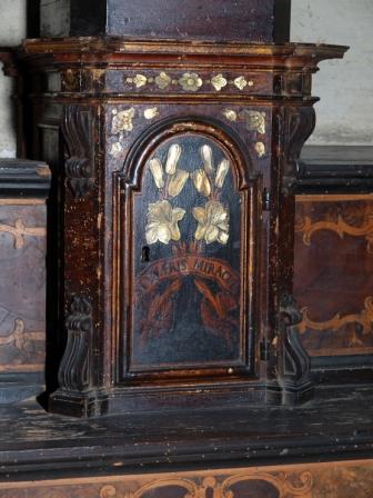 tabernacolo - a tempietto di Caniana, Giovan Battista (bottega) (seconda metà Sec. XVIII)