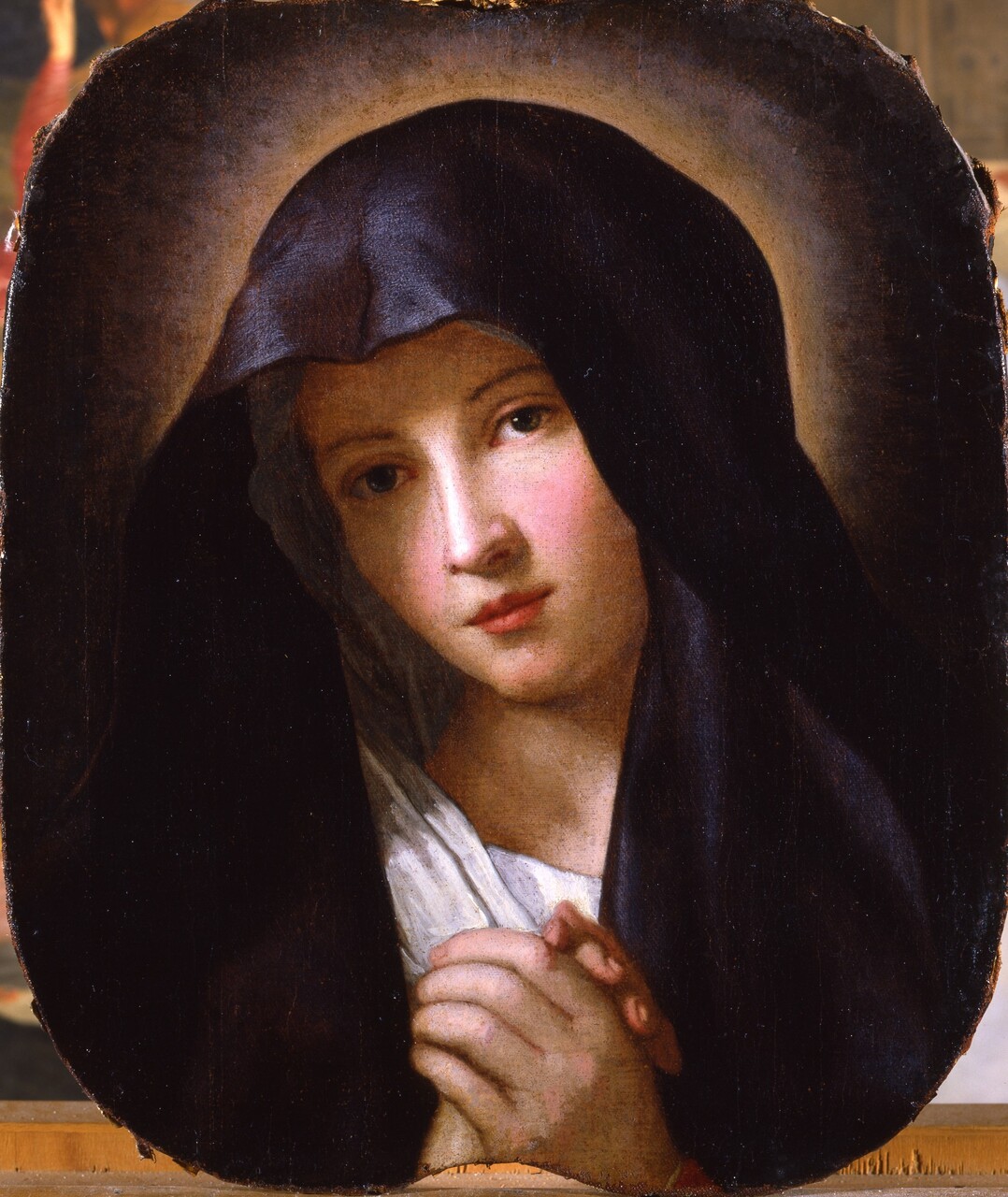 Madonna dolente (dipinto, opera isolata) di Salvi, Giovanni Battista detto il Sassoferrato (cerchia) (fine XVII)