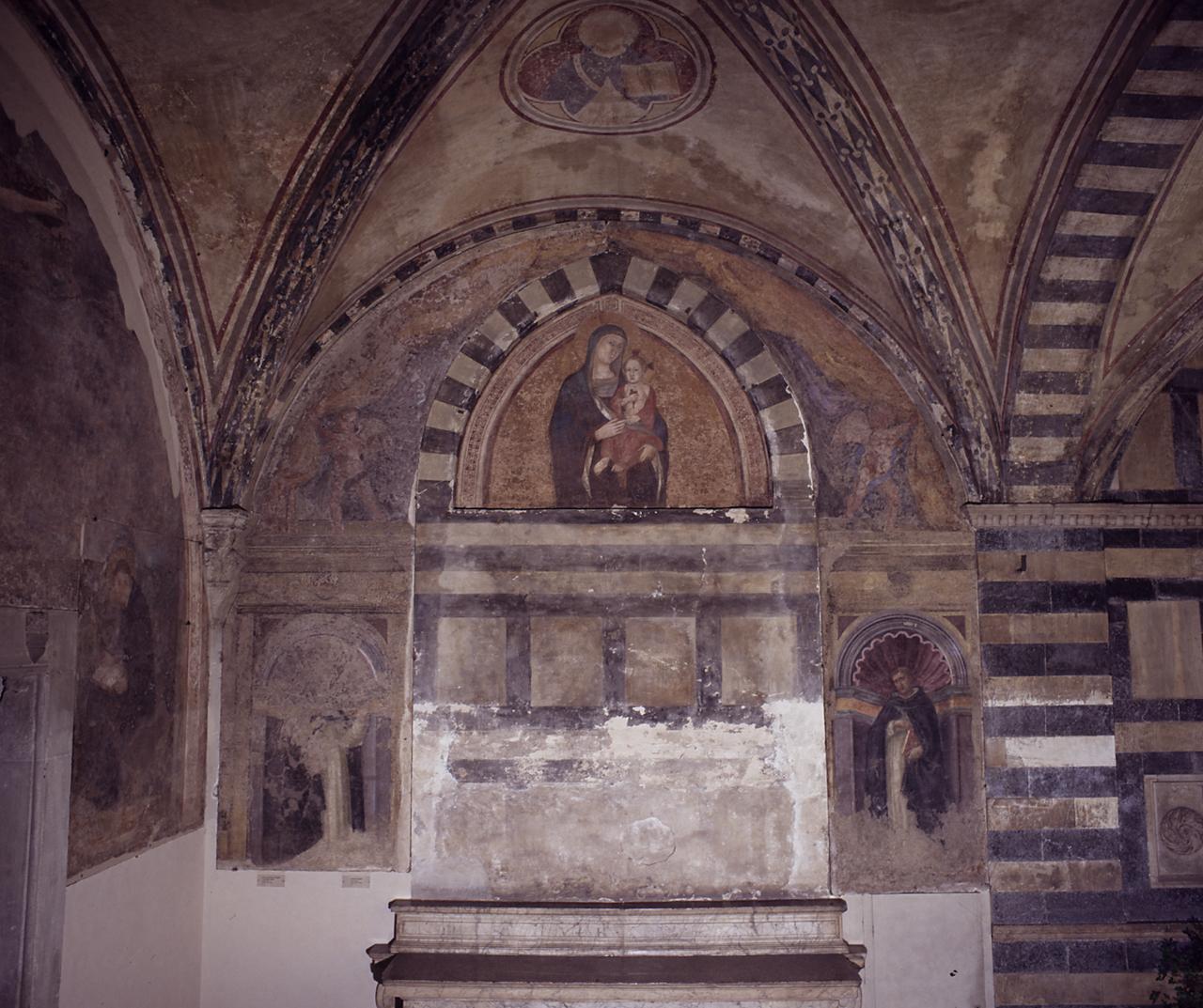 San Domenico e San Pietro martire (dipinto) di Barbatelli Bernardino detto Poccetti (fine sec. XVI)