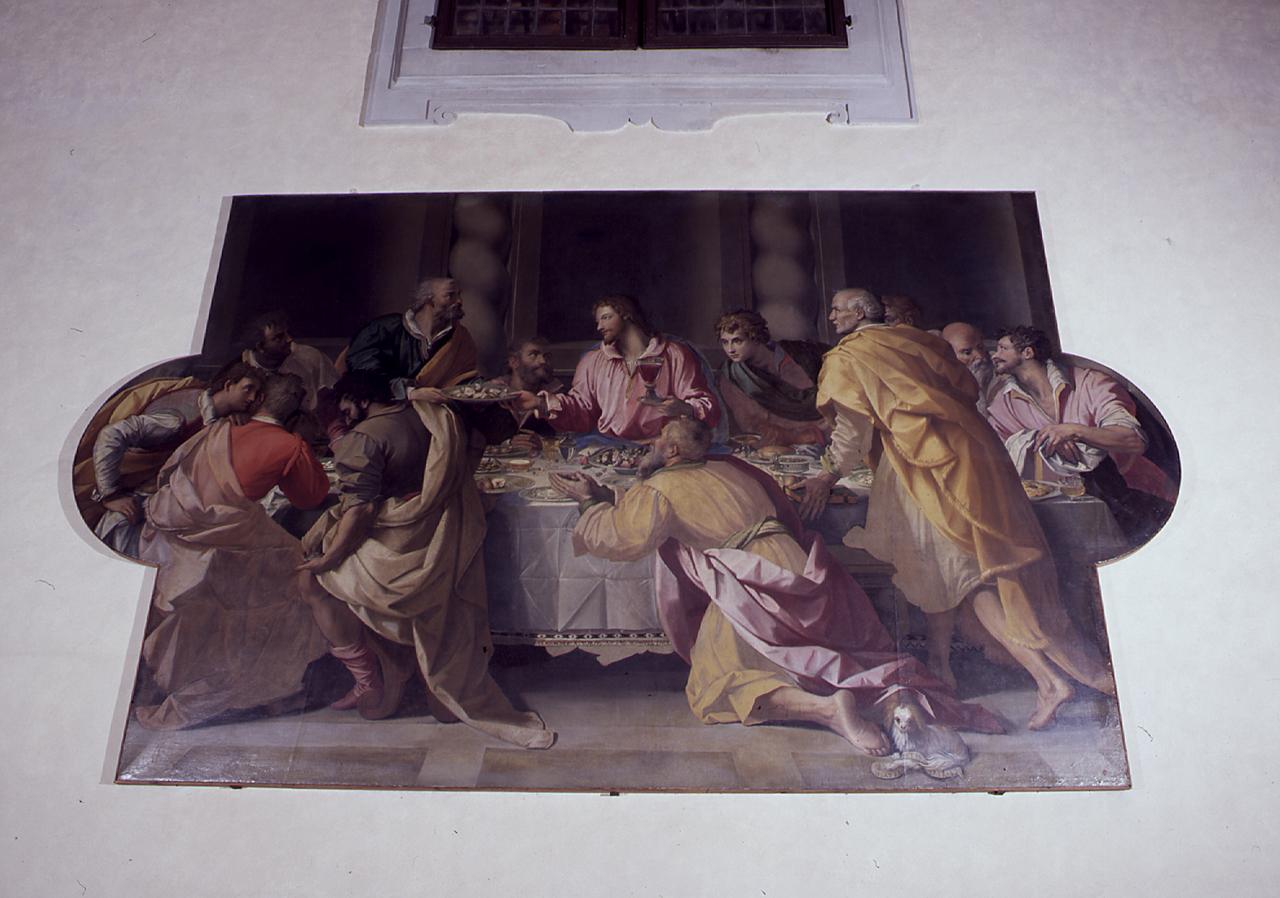 ultima cena (dipinto) di Allori Alessandro (sec. XVI)