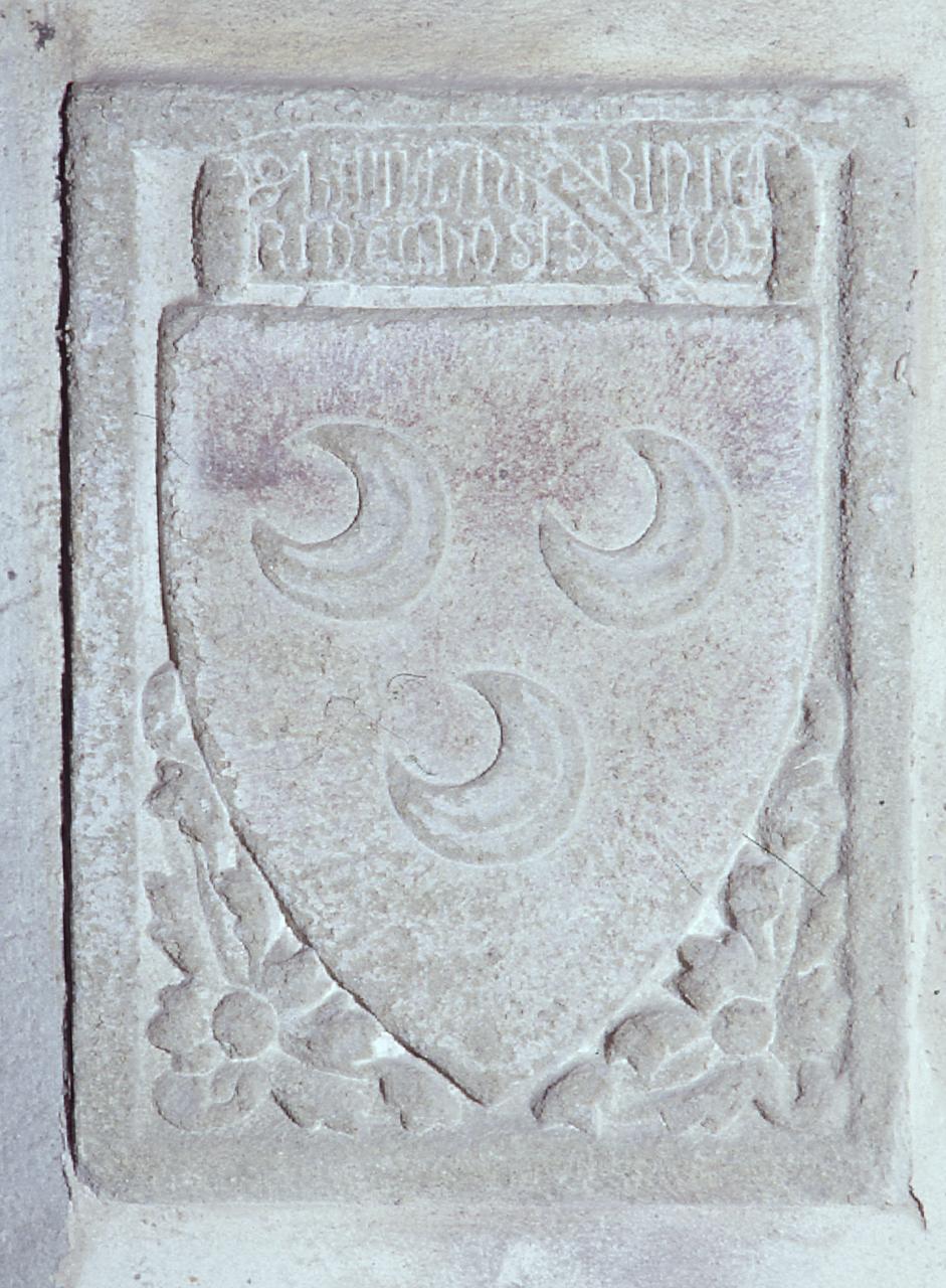 stemma gentilizio della famiglia Cosi (lapide tombale) - produzione fiorentina (seconda metà sec. XIV)