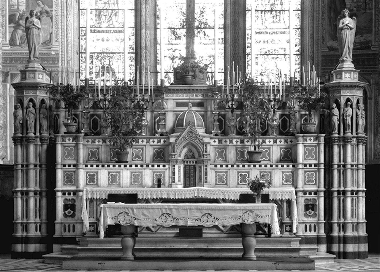 apostoli (altare maggiore) di Romoli Enrico, Rossi Egisto (sec. XIX)