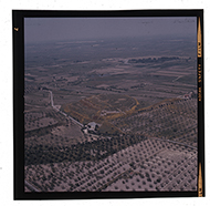 Canne della Battaglia (Barletta) - veduta aerea del parco archeologico (diapositiva) di Ramosini, Vitaliano, Stagnani, Vittorio (XX)