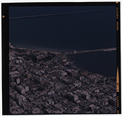 Manfredonia - veduta aerea del castello e della città (diapositiva) di Ramosini, Vitaliano, Stagnani, Vittorio (XX)