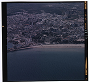 Manfredonia - veduta aerea del castello (diapositiva) di Ramosini, Vitaliano, Stagnani, Vittorio (XX)