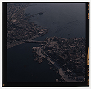 Taranto - veduta aerea del ponte di Porta Napoli (diapositiva) di Ramosini, Vitaliano, Stagnani, Vittorio (XX)