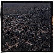 Lecce - veduta aerea della città (diapositiva) di Ramosini, Vitaliano, Stagnani, Vittorio (XX)