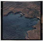 Località Mulino d'Acqua (Otranto) - veduta aerea della costa (diapositiva) di Ramosini, Vitaliano, Stagnani, Vittorio (XX)
