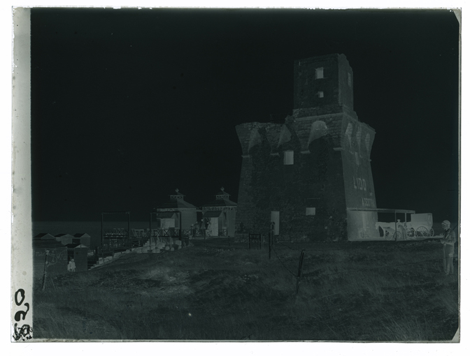 Gallipoli - Veduta della Torre Sabea (negativo) di Palumbo, Giuseppe (XX)