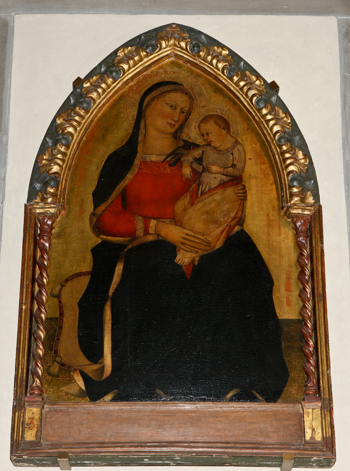 Madonna con Gesù Bambino (dipinto) di Giovanni del Biondo (attribuito) (ultimo quarto XIV)