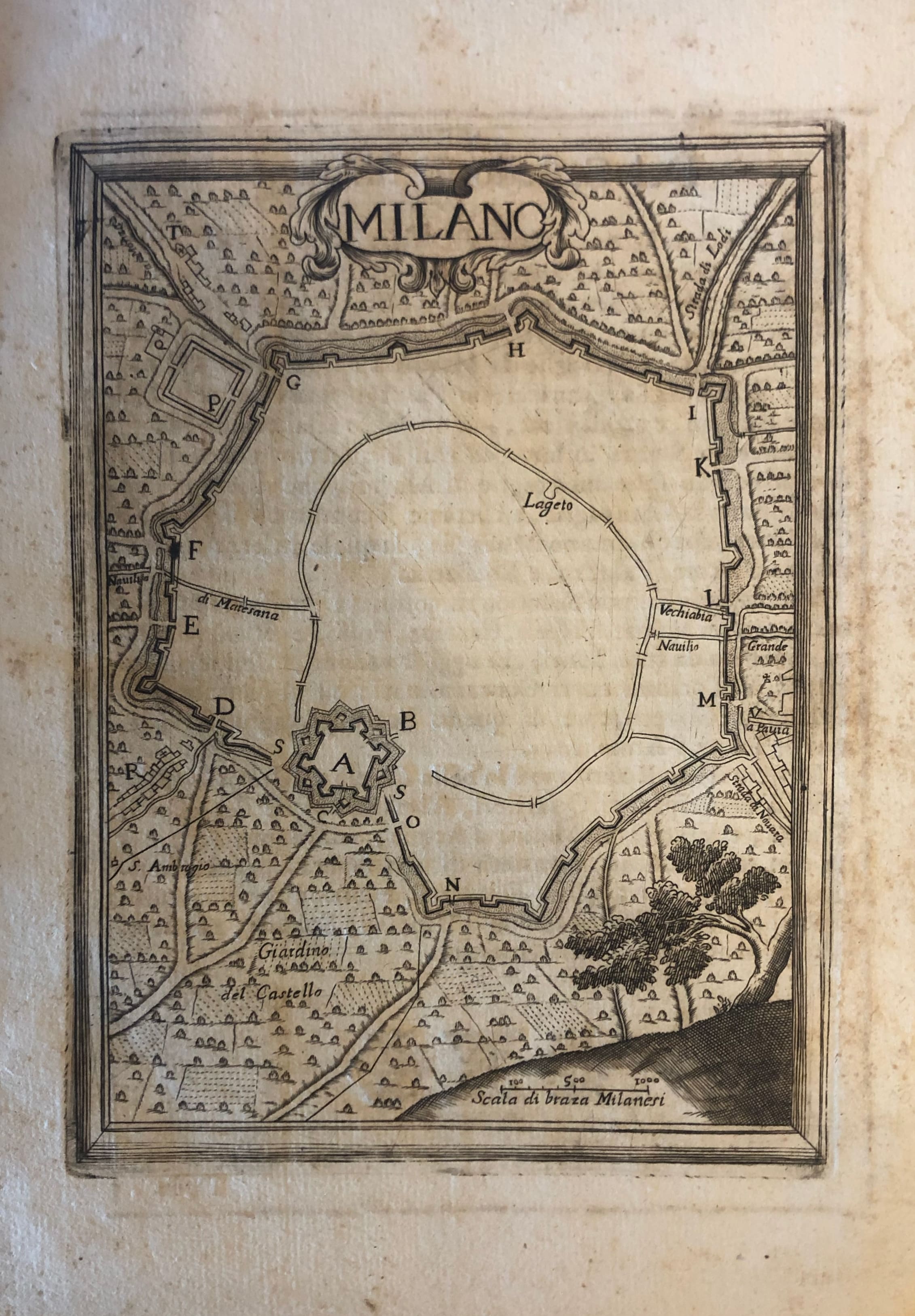 Della città di Milano, Della città di Milano (stampa) - ambito lombardo (sec. XVII)