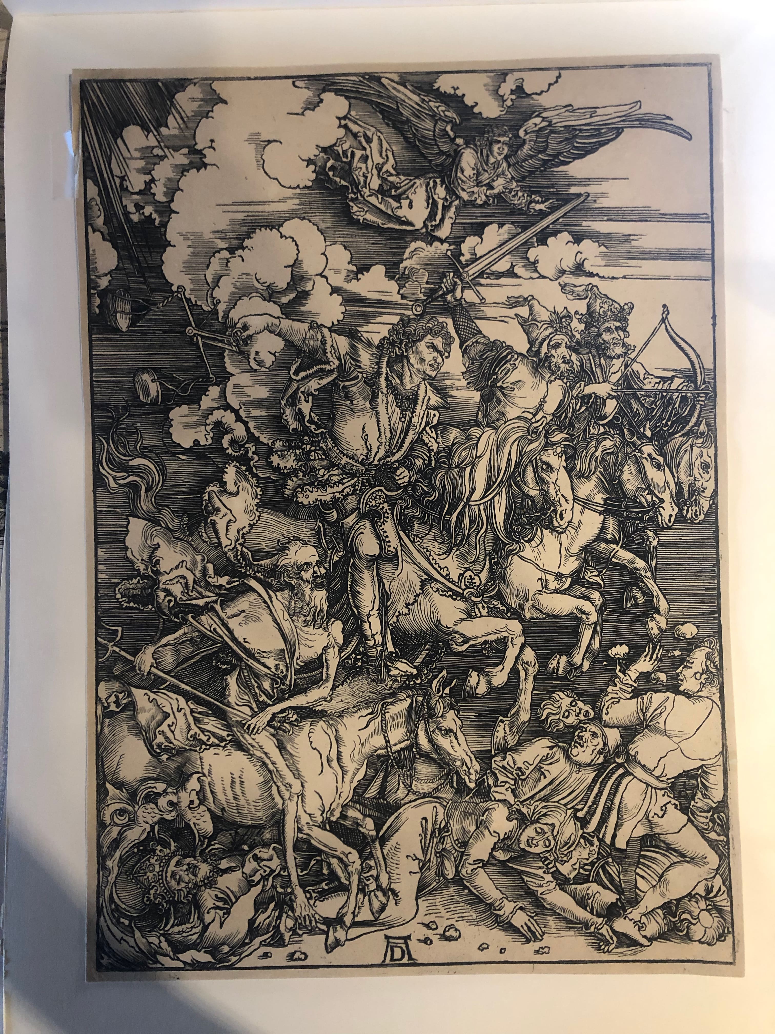 I quattro cavalieri dell’Apocalisse (stampa) di Dürer Albrecht - ambito tedesco (sec. XVI)