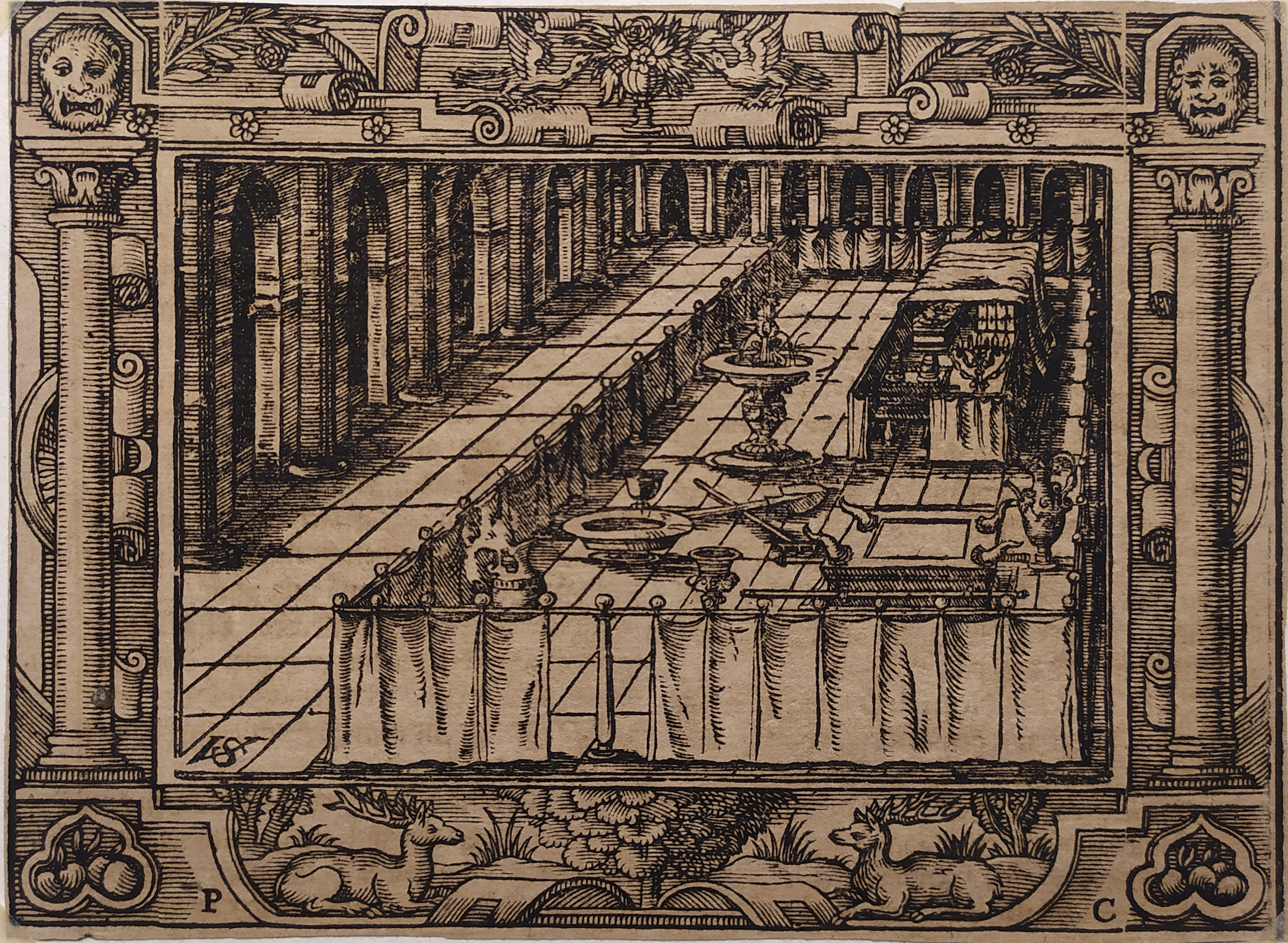 Altare degli olocausti, Altare degli olocausti (stampa) - ambito tedesco (sec. XVI)