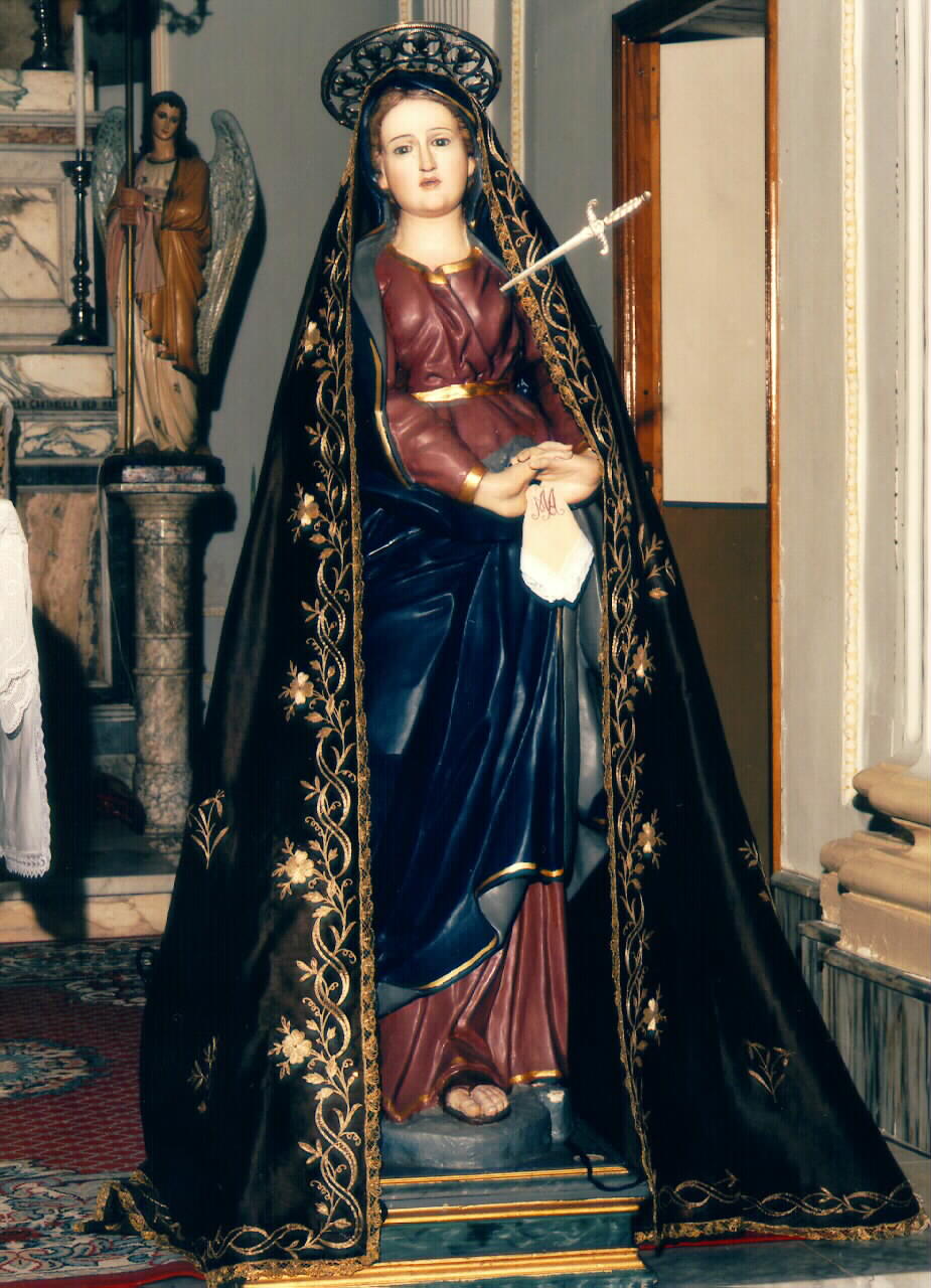 Madonna Addolorata (statua) - ambito siciliano (Seconda metà sec. XVIII)