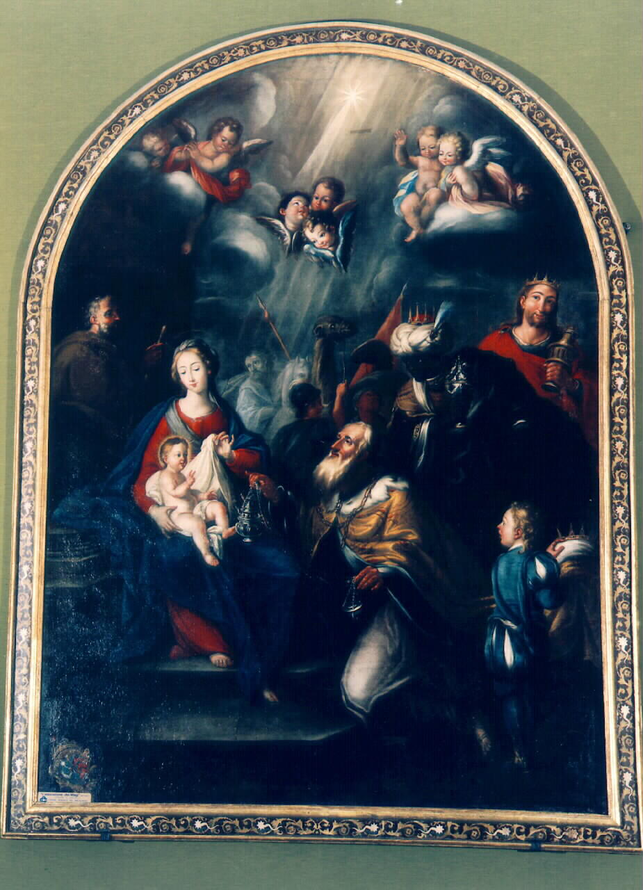 adorazione dei Magi (dipinto) - ambito italiano (Prima metà sec. XVII)