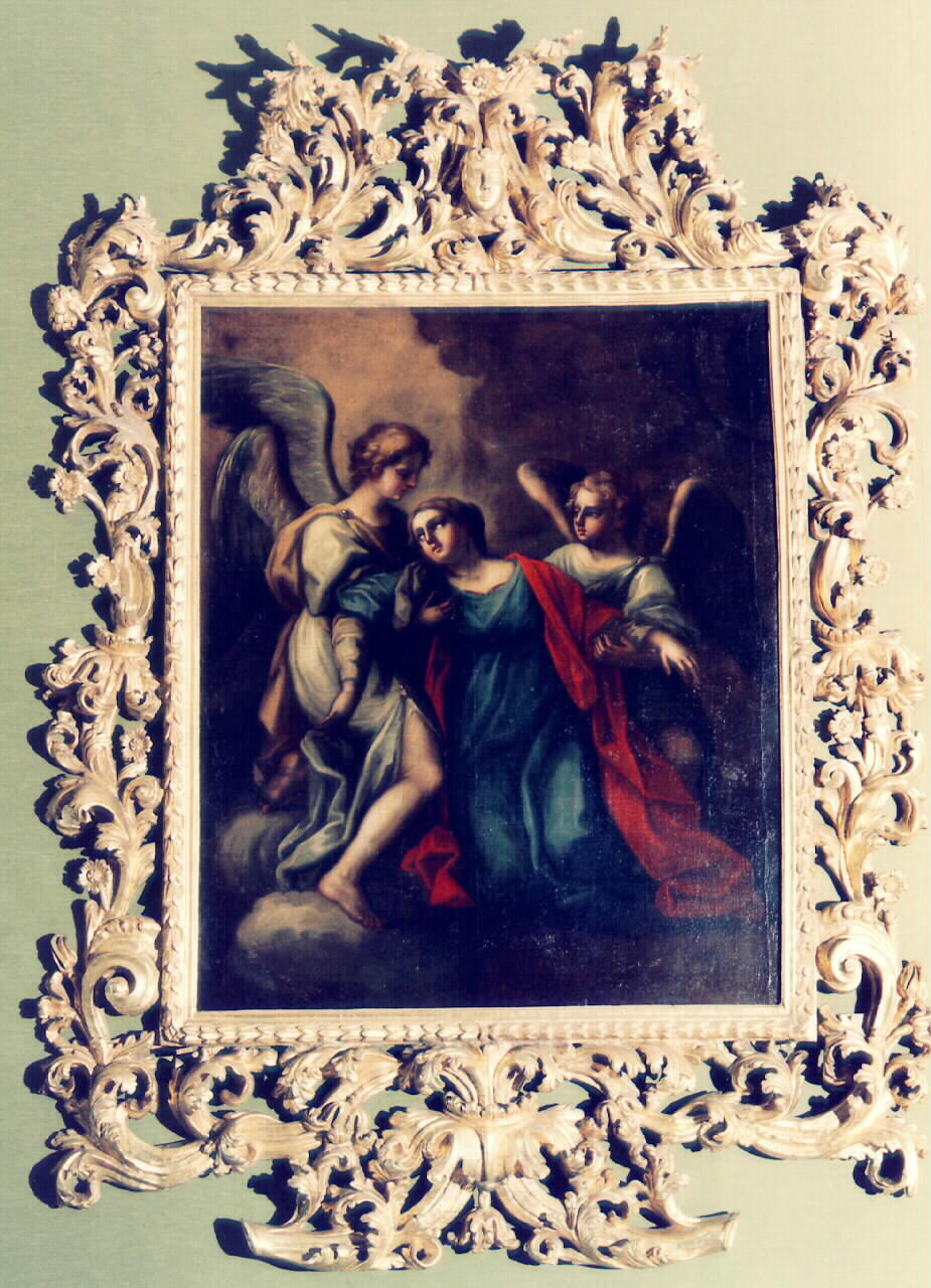 Sant'Agata soccorsa dagli angeli (dipinto) - ambito siciliano (Seconda metà sec. XVIII)