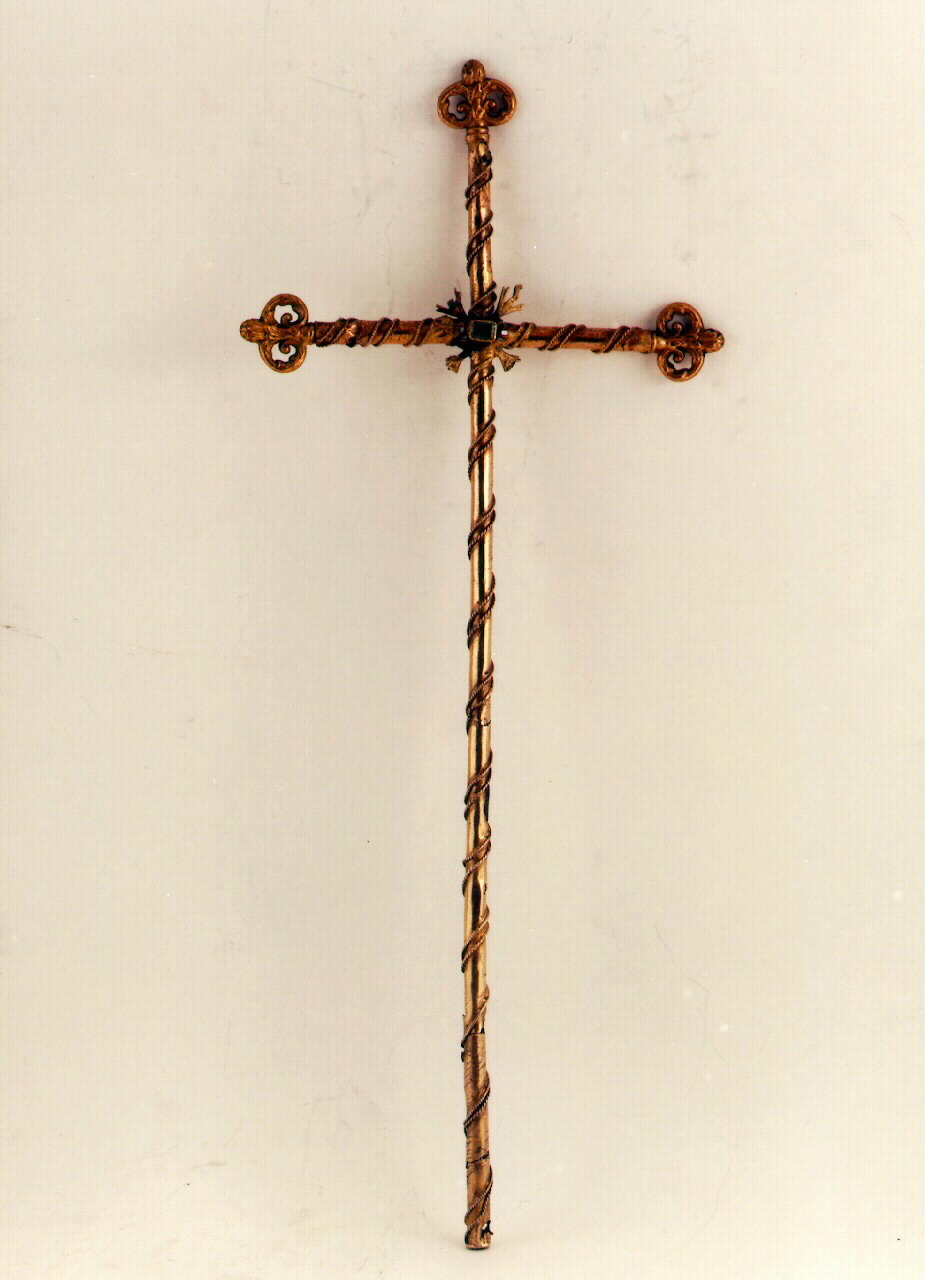 croce (attributo iconografico) - bottega siciliana (Prima metà sec. XIX)