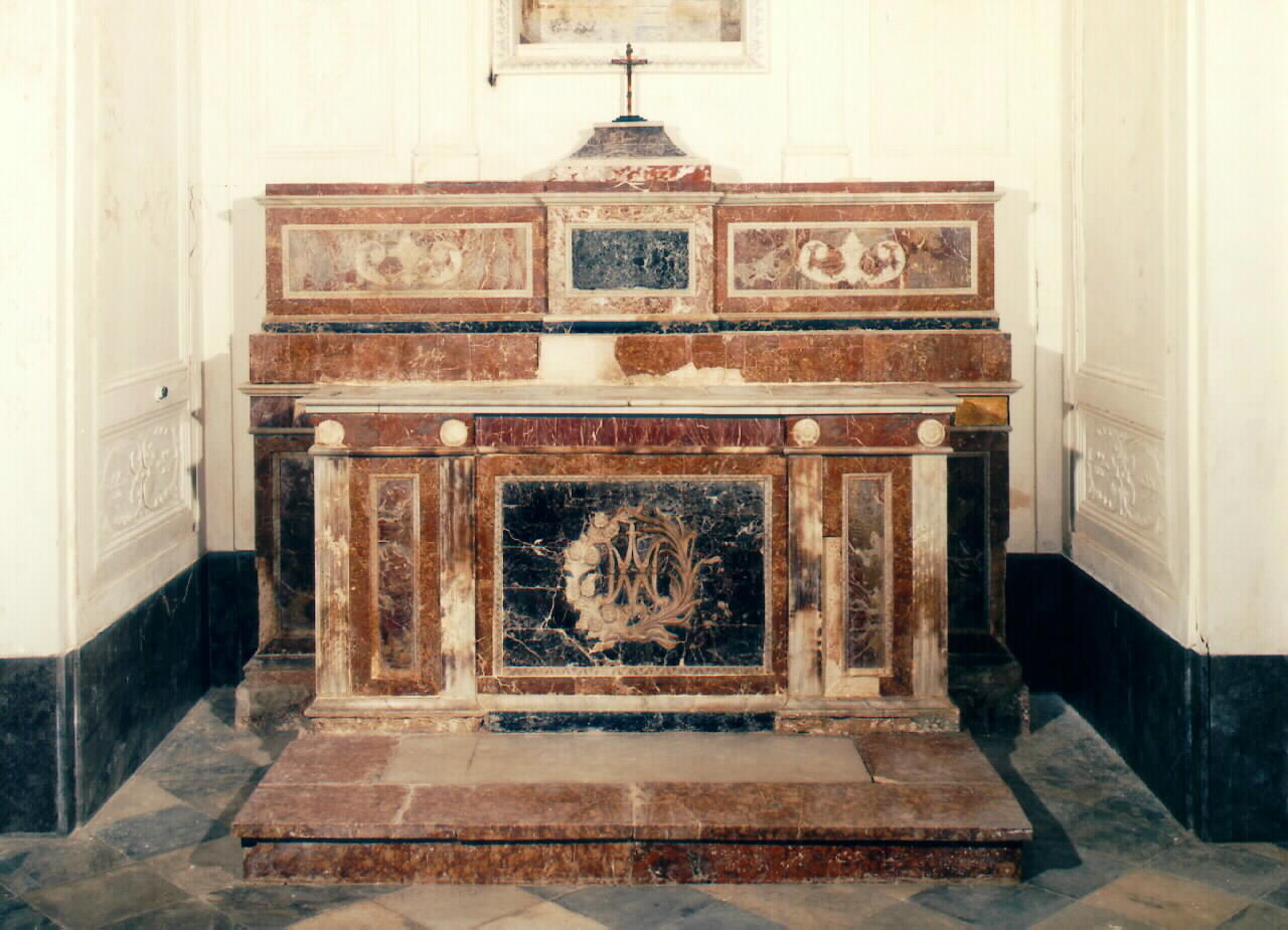 altare - ambito siciliano (Metà sec. XIX)