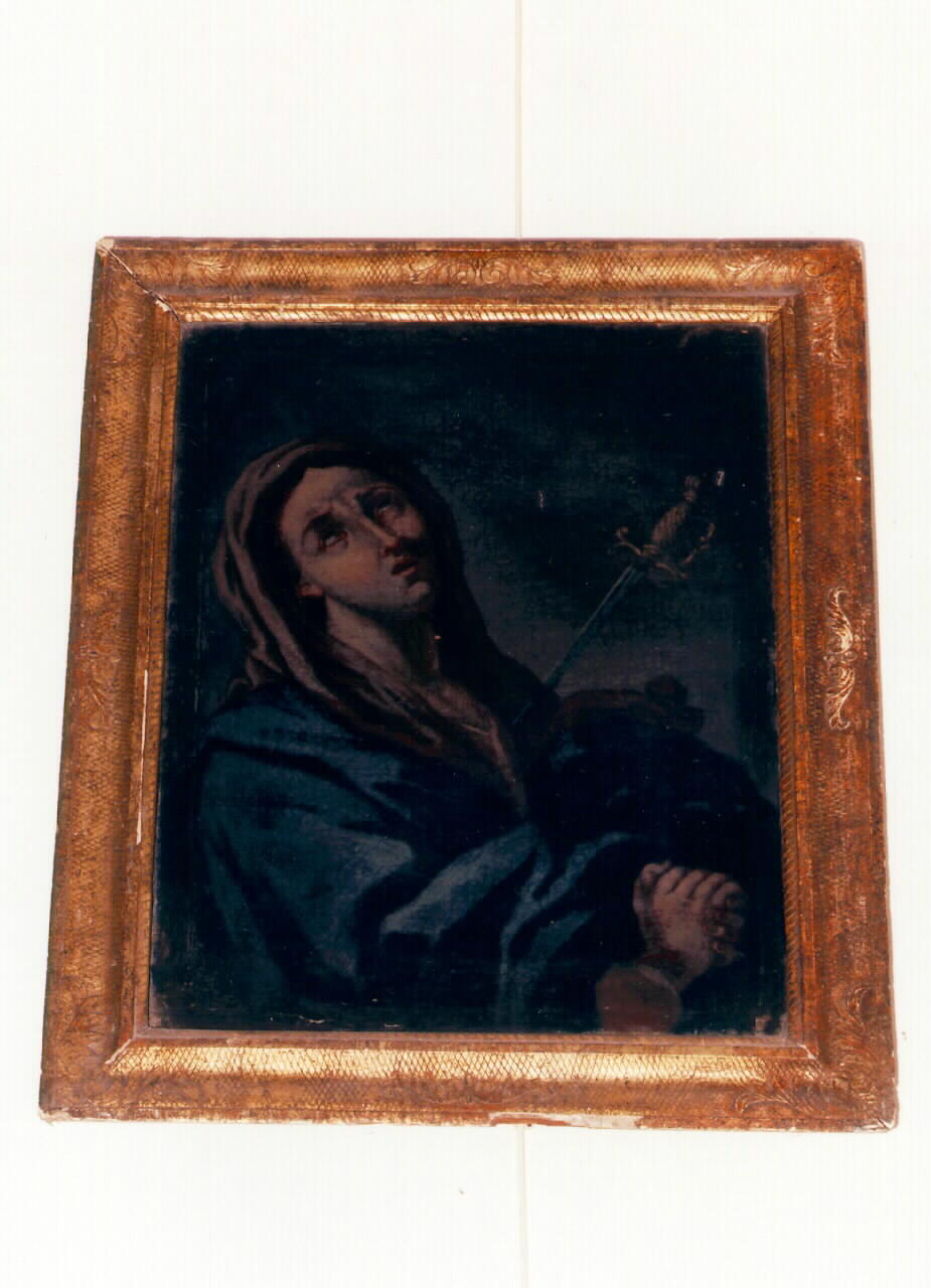 Madonna addolorata (dipinto) - ambito siciliano (Prima metà sec. XVIII)