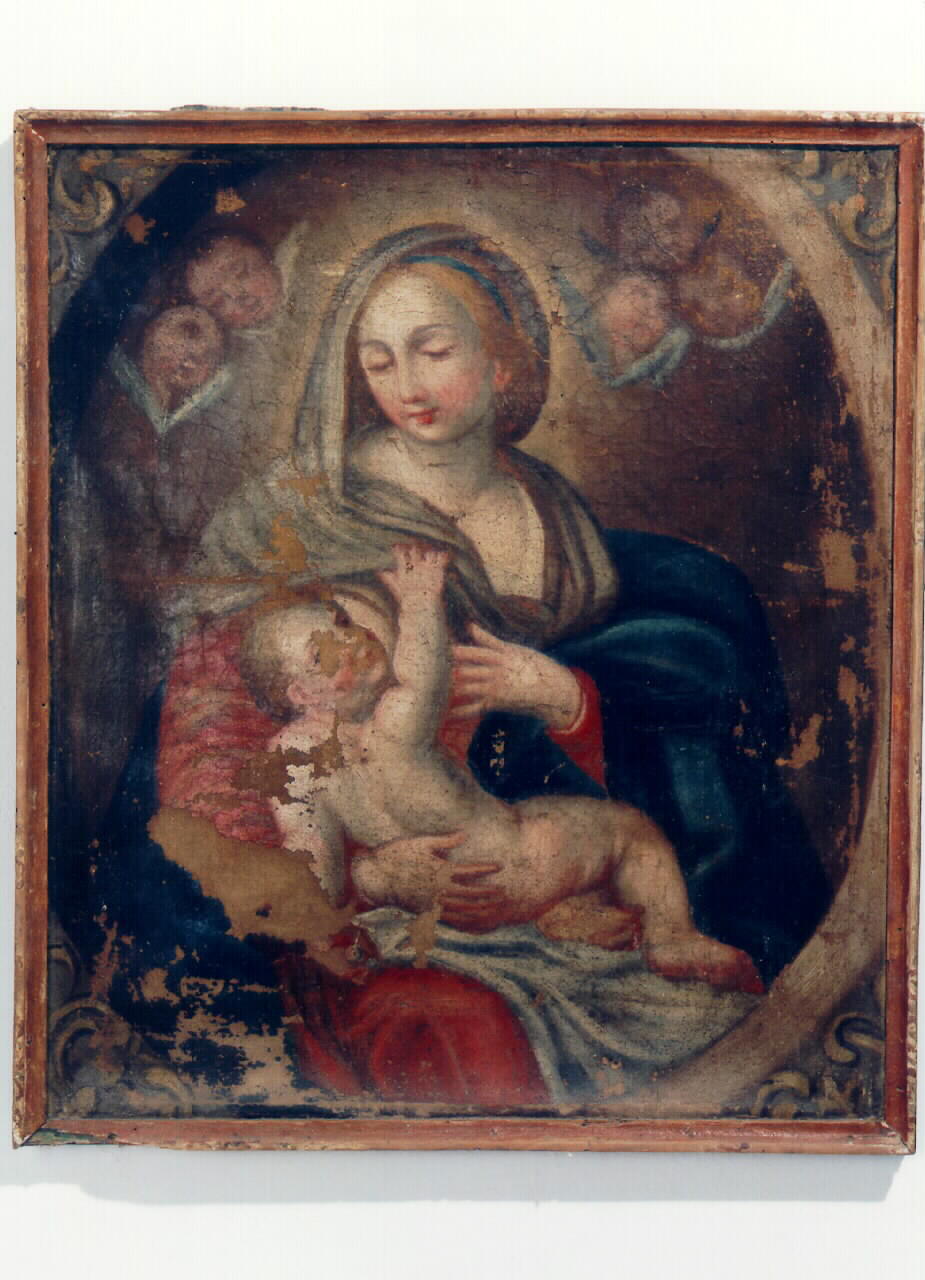Madonna con Bambino (dipinto) - ambito siciliano (Prima metà sec. XVIII)