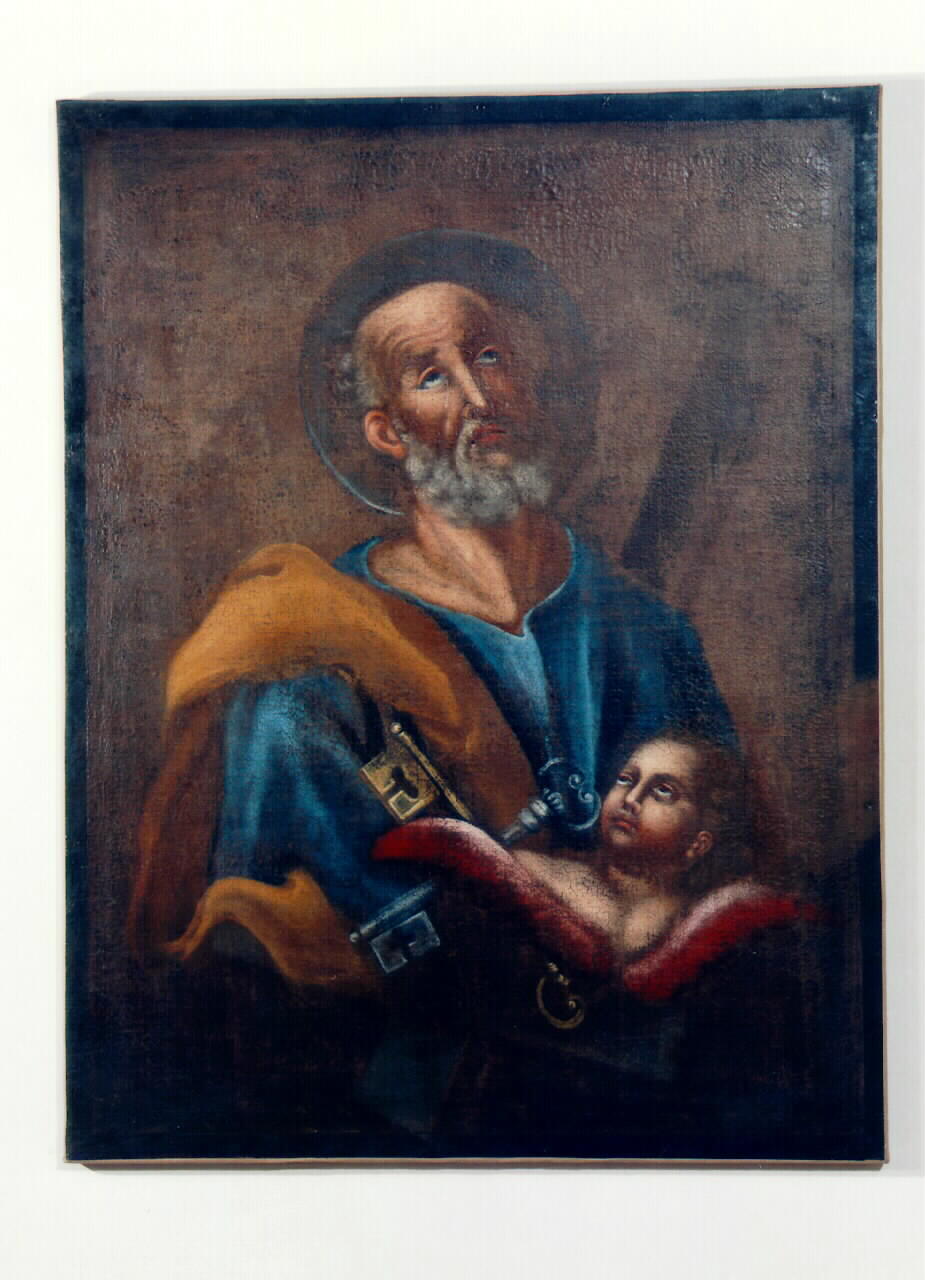 San Pietro apostolo (dipinto) - ambito siciliano (Fine/inizio secc. XVIII/ XIX)