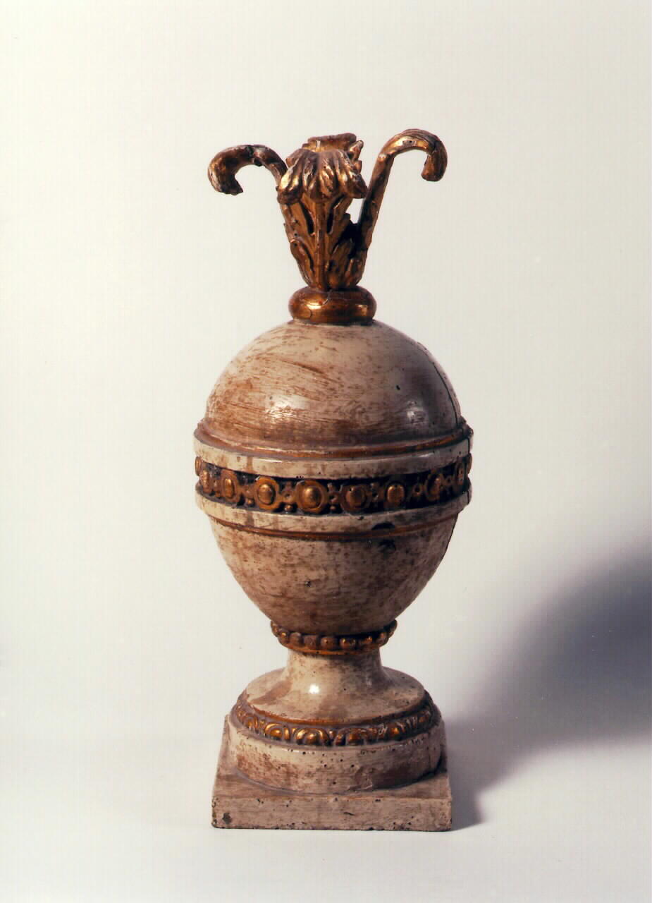vaso portapalma, serie - produzione siciliana (Seconda metà sec. XIX)
