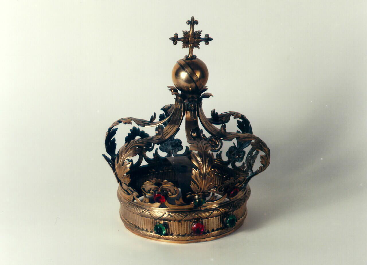 corona da statua - bottega italiana (primo quarto sec. XX)