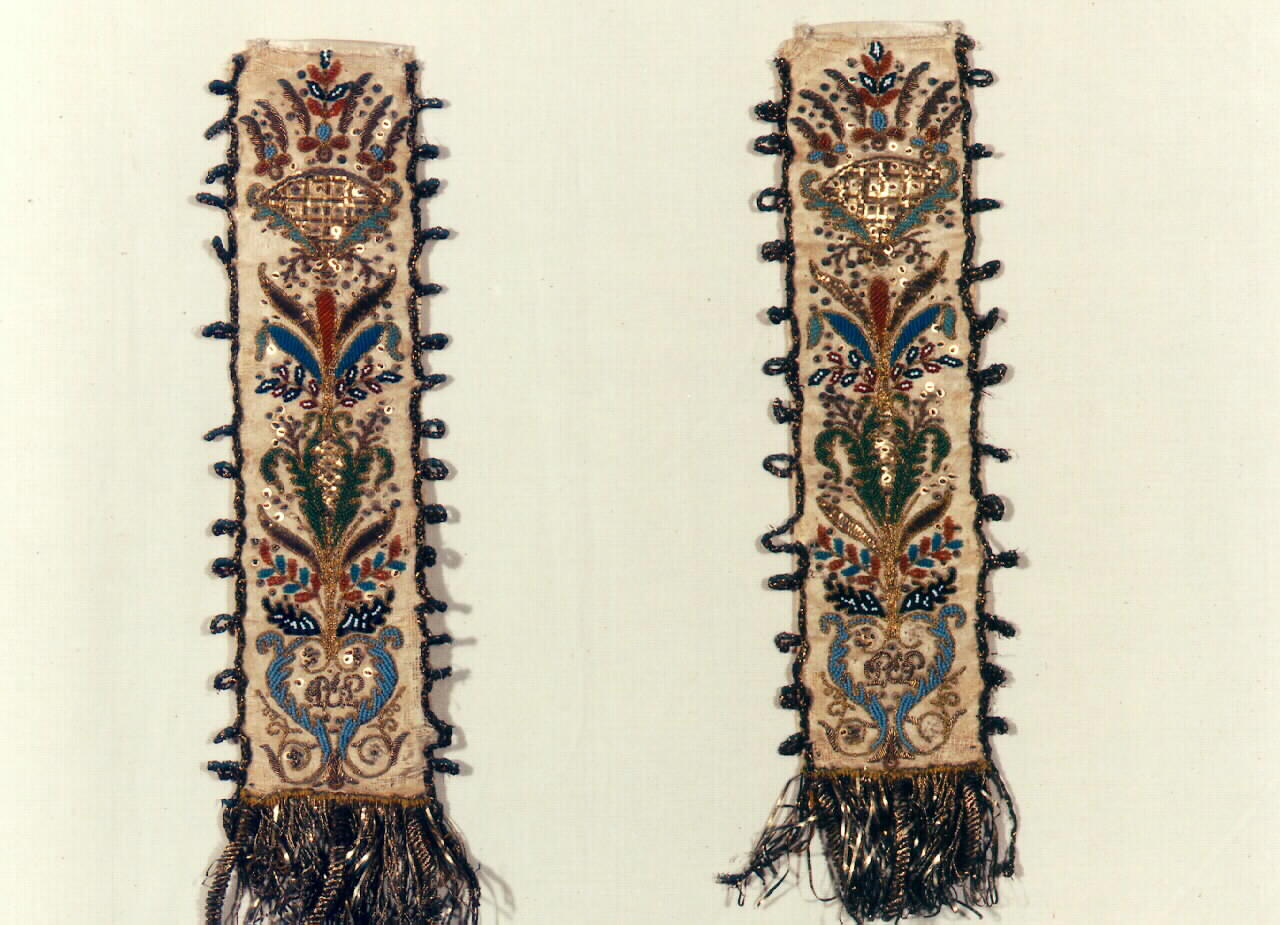 banda per chiavetta di tabernacolo - manifattura siciliana (Metà sec. XVIII)