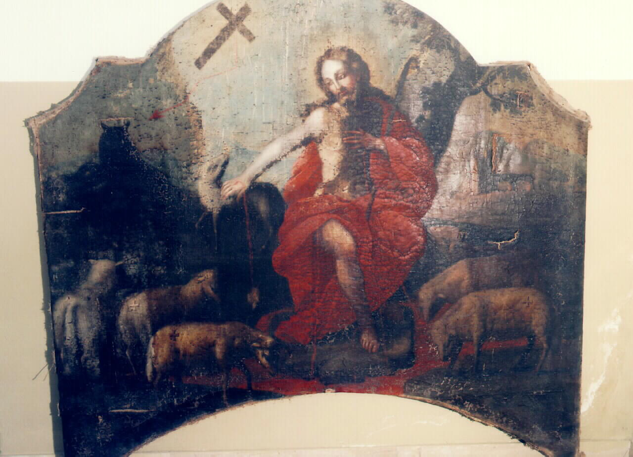 Cristo buon pastore (dipinto) - ambito siciliano (Metà sec. XVIII)