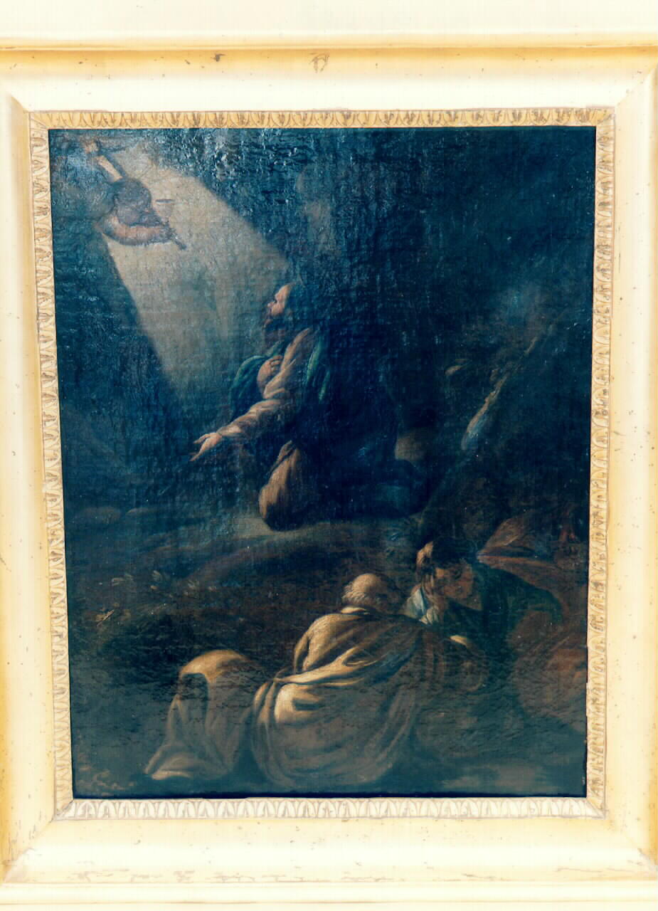 orazione di Cristo nell'orto di Gethsemani (dipinto) - ambito siciliano (Seconda metà sec. XVII)