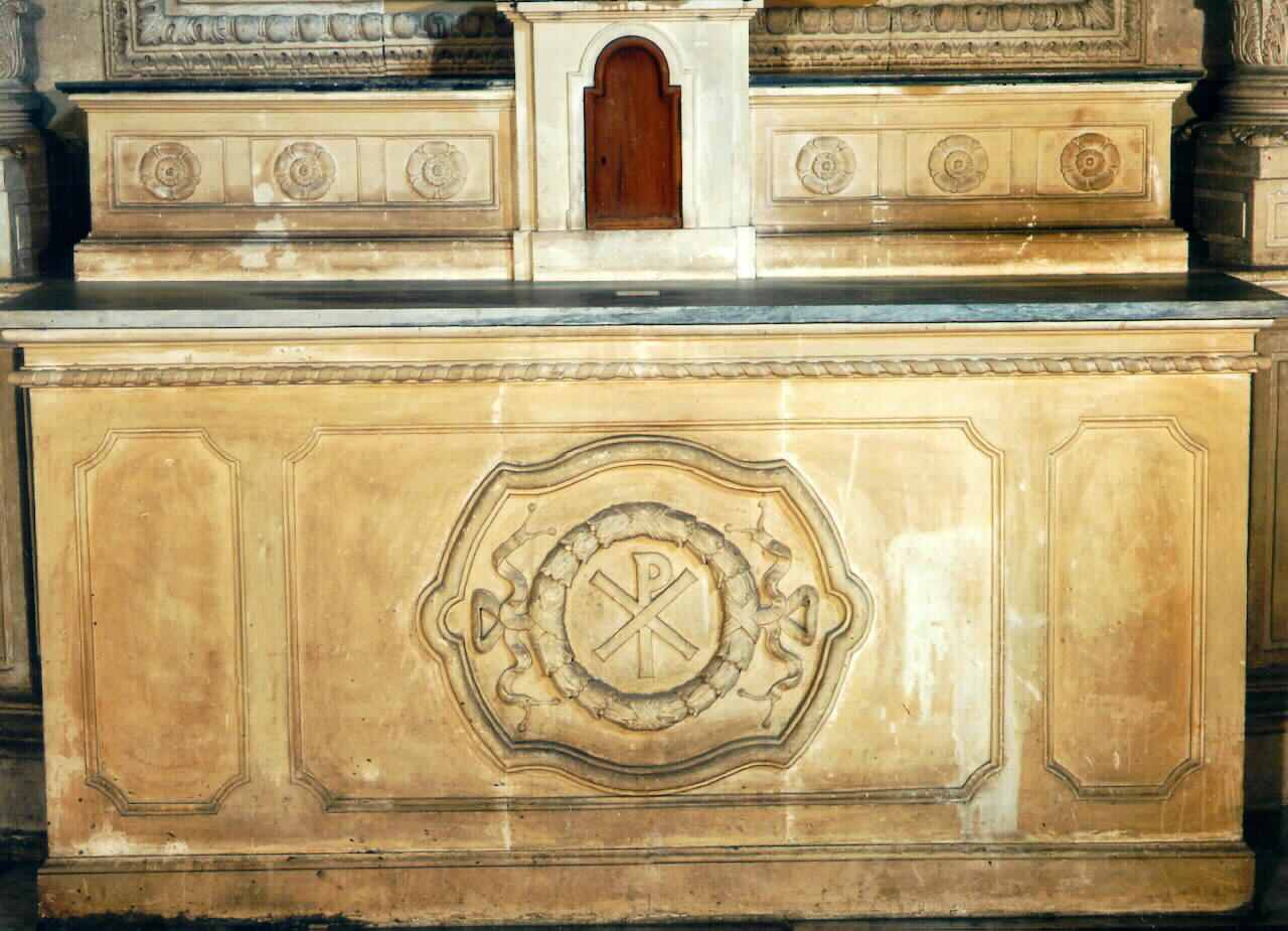 altare - a blocco - ambito siciliano (Prima metà sec. XIX)