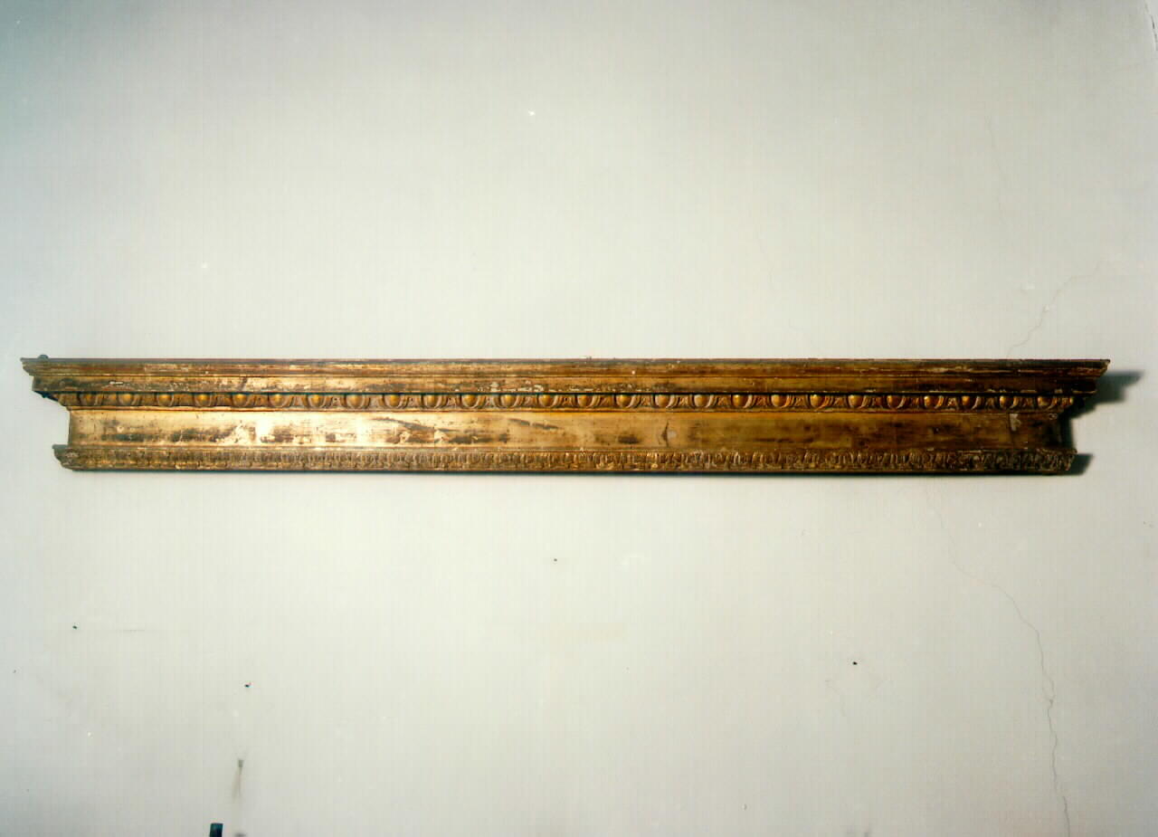 cornice architettonica, elemento d'insieme - ambito siciliano (Seconda metà sec. XVIII)