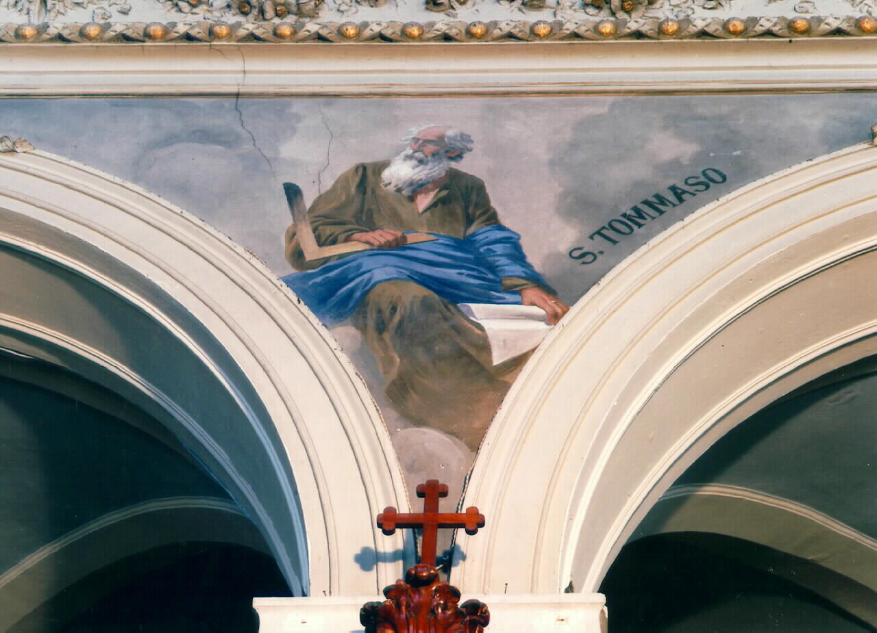 San Tommaso d'Aquino (dipinto murale) - ambito siciliano (Fine/inizio secc. XIX/ XX)