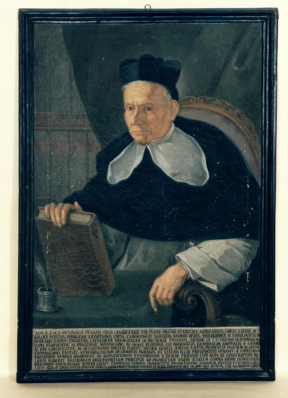 ritratto di frate Antonino Pennisi (dipinto) - ambito siciliano (sec. XIX)