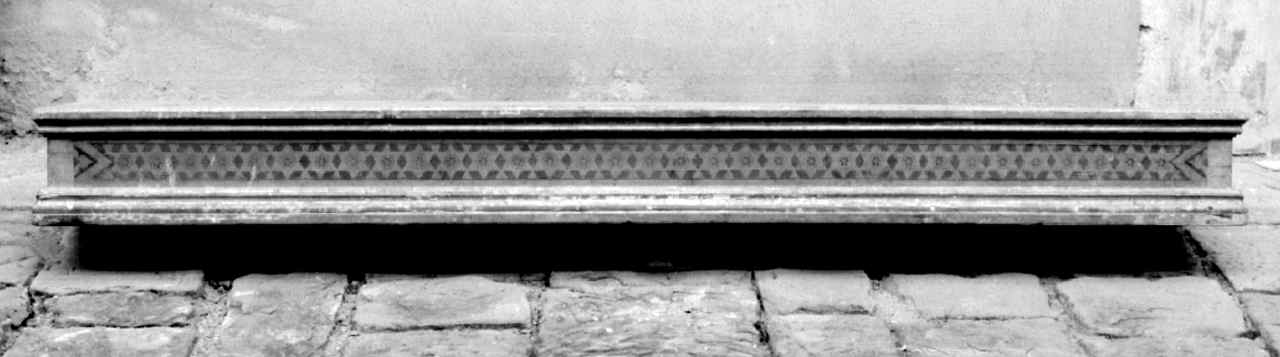 gradino d'altare, serie - produzione fiorentina (prima metà sec. XIX)