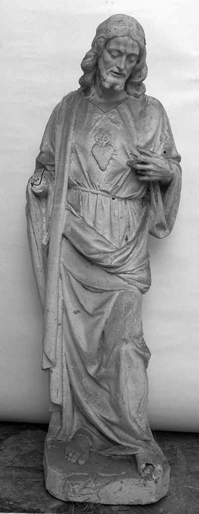 Sacro Cuore di Gesù (statua) - ambito fiorentino (seconda metà sec. XIX)