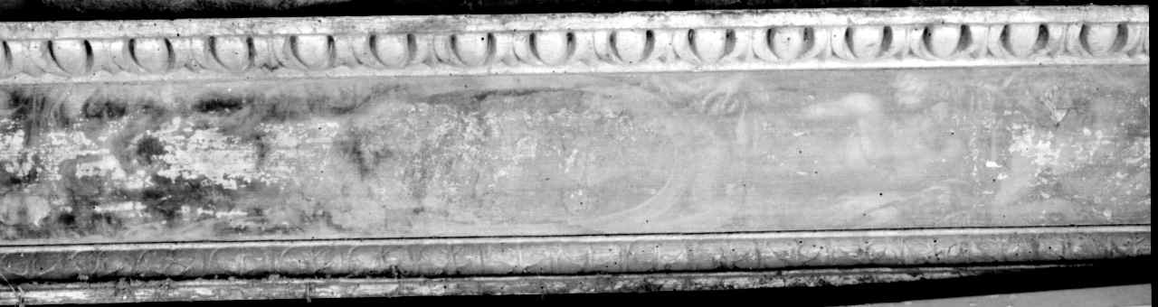 motivi decorativi a grottesche (cornice di dipinto, elemento d'insieme) - ambito toscano (sec. XVI)