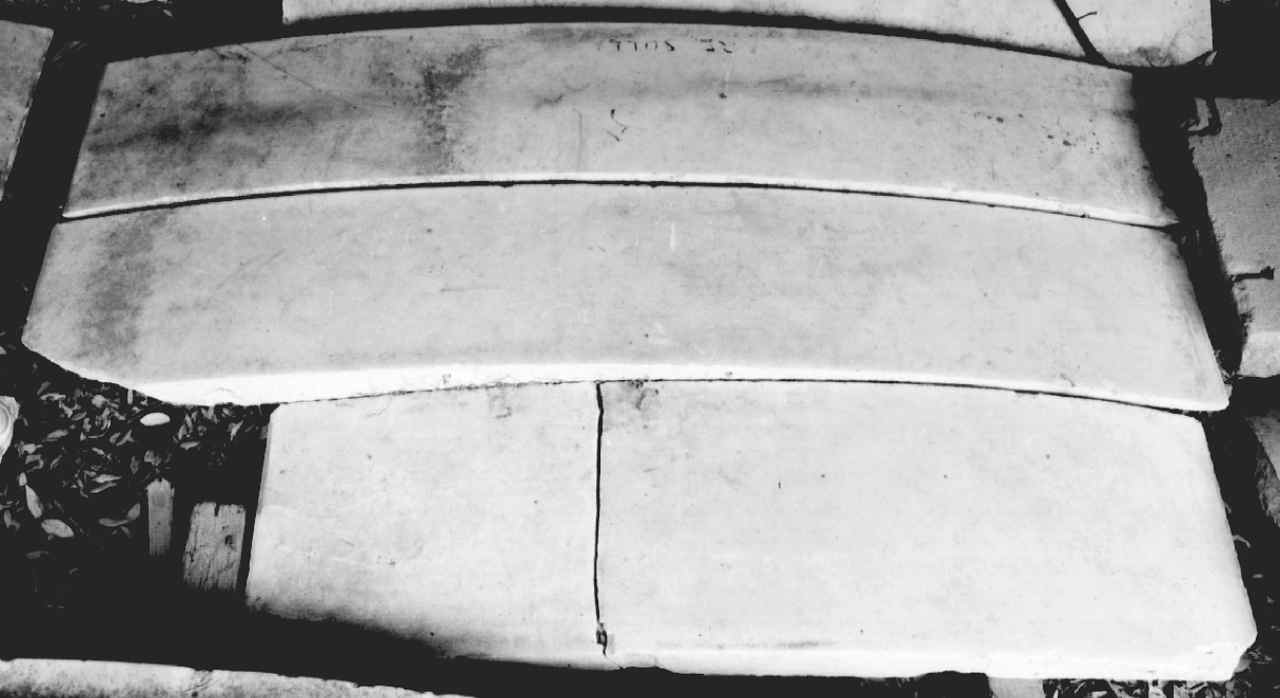 coperchio di sarcofago, serie - produzione toscana (sec. XIX)