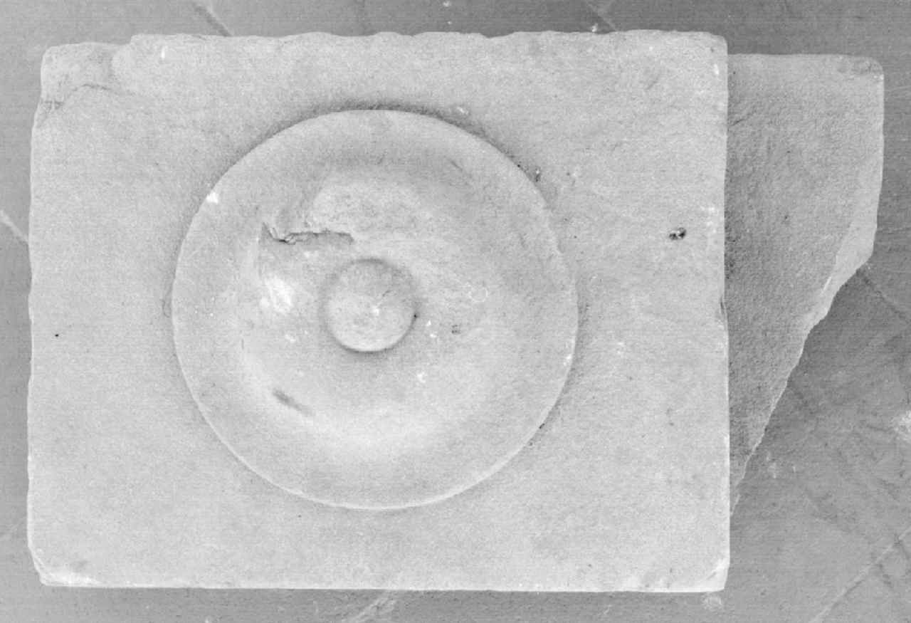 formella, frammento - produzione toscana (secc. XVI/ XVII)