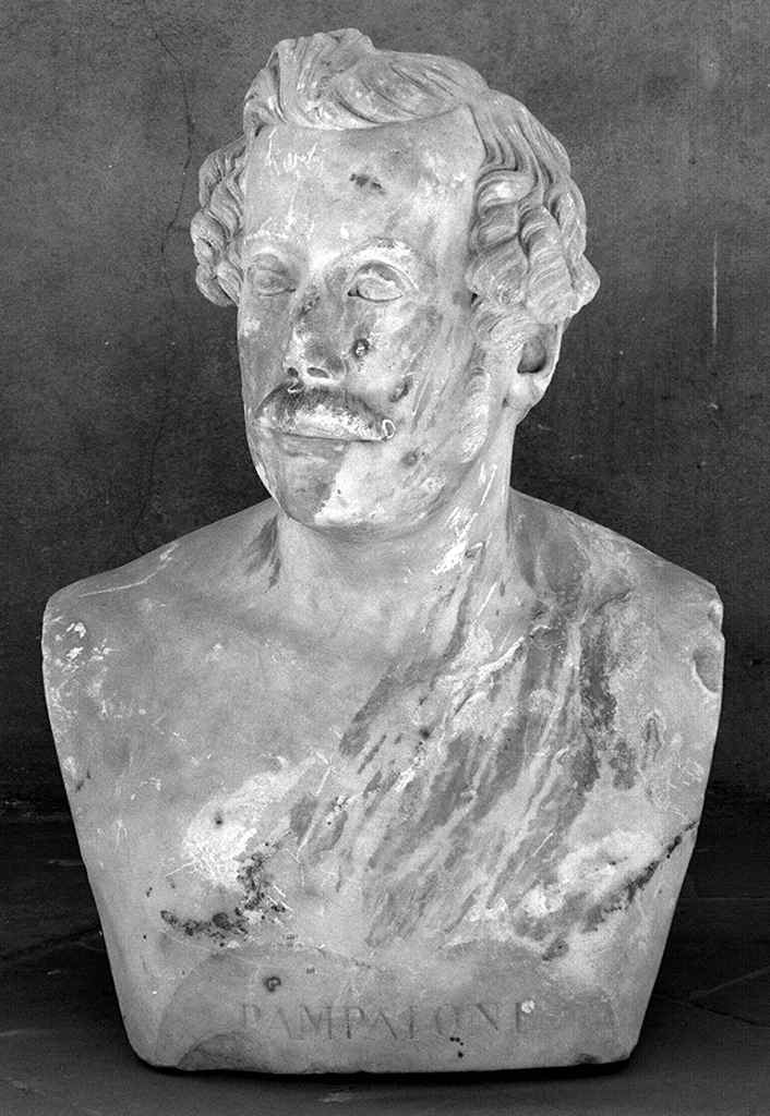 busto ritratto di Luigi Pampaloni (busto) - ambito fiorentino (sec. XIX)