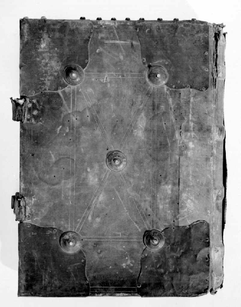 coperta di libro liturgico - manifattura italiana (sec. XVIII)