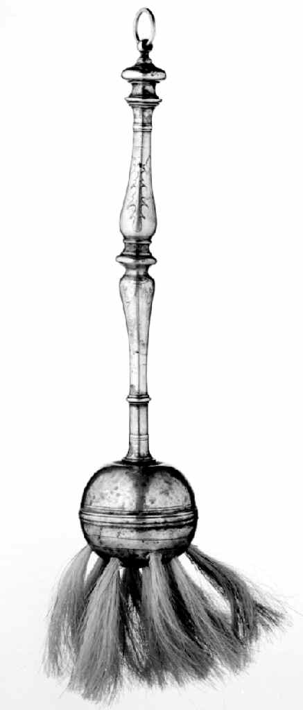 aspersorio - a pennello - bottega fiorentina (prima metà sec. XVIII)
