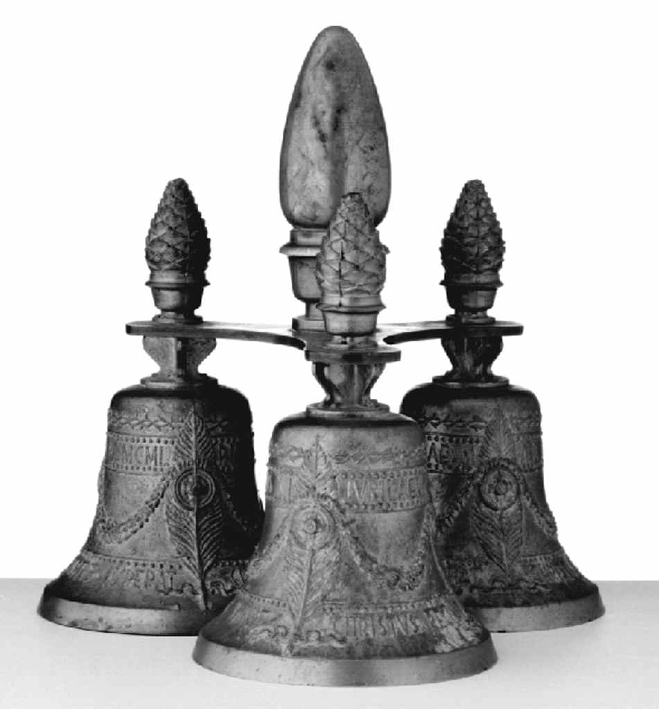 campanello d'altare multiplo di Fonderia Lucio Broili (sec. XX)