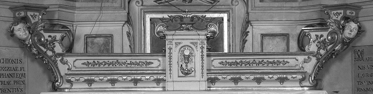 gradino d'altare - produzione toscana (sec. XVIII)