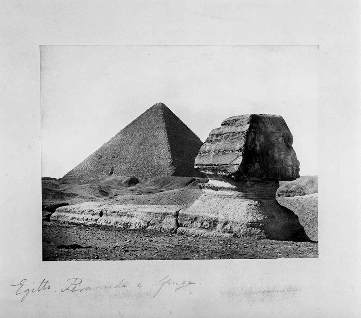 piramidi d'Egitto (positivo) di Laboratorio Frith (laboratorio) (primo quarto XX)