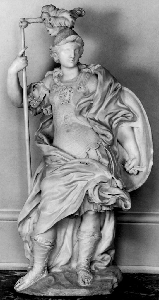 Minerva (scultura) di Piamontini Giuseppe (primo quarto sec. XVIII)