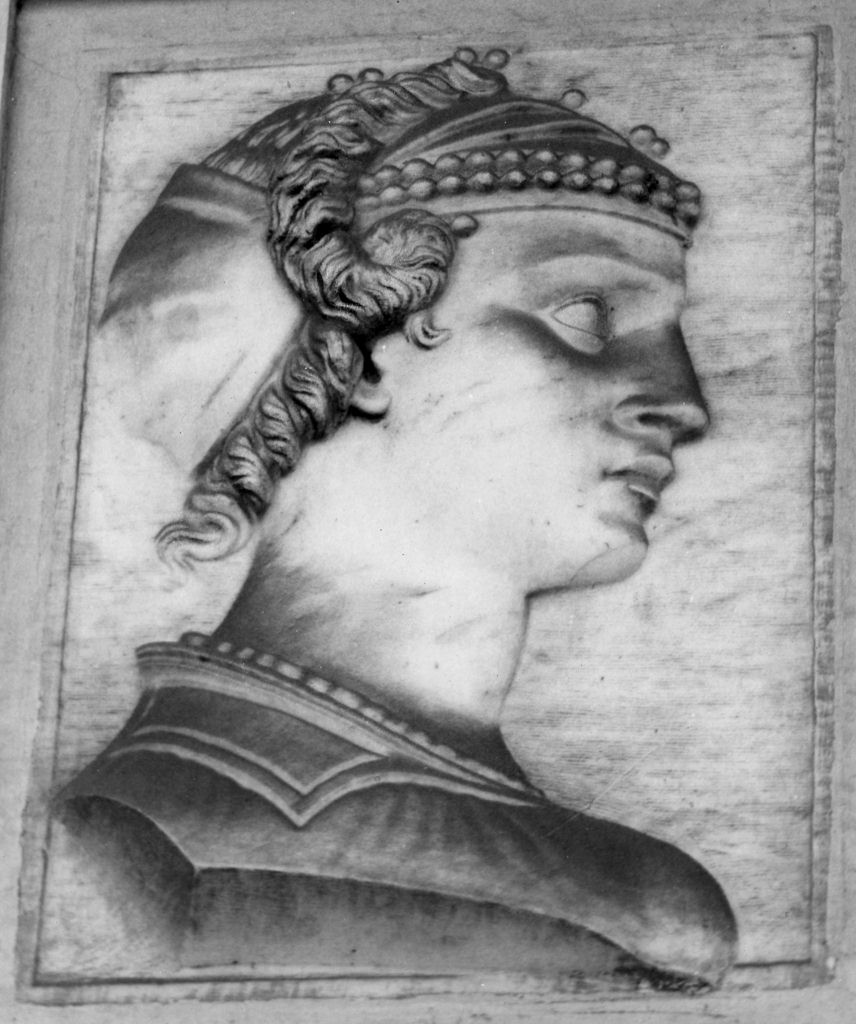 ritratto di donna (rilievo) - bottega fiorentina (sec. XVIII)