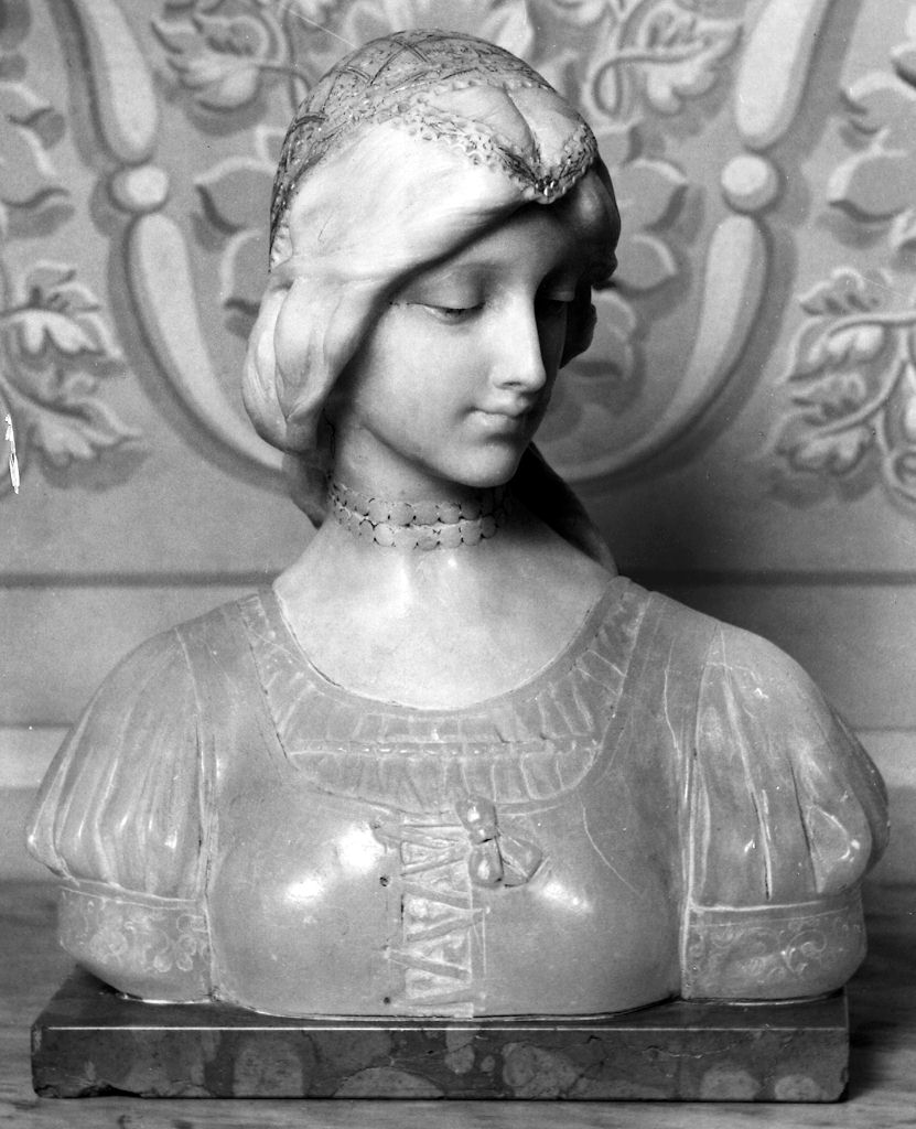 busto femminile (scultura) di Frilli Antonio (sec. XIX)