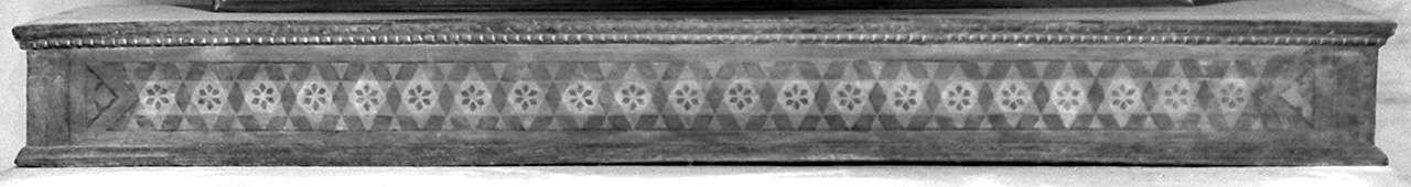 gradino d'altare - produzione fiorentina (secc. XIX/ XX)